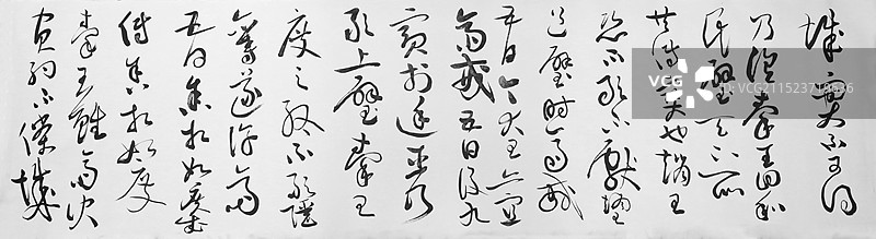 《中国毛笔书法爱好者练字的场景及其作品》图片素材