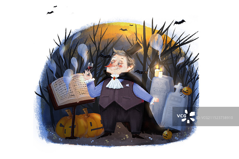 吸血鬼图片素材