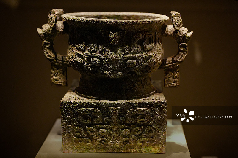 西周 青铜器 利簋 周武王时期图片素材