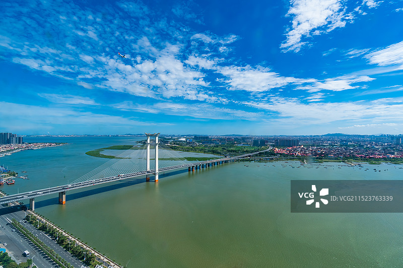 晋江大桥 泉州东海图片素材