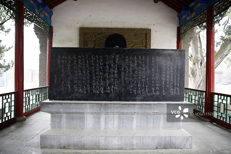 陕西延安市黄帝陵图片素材