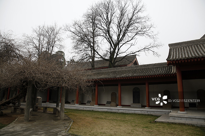 陕西延安市黄帝陵图片素材