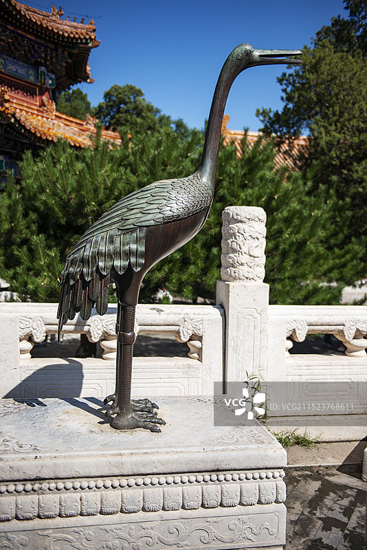 北京西城，景山公园。图片素材