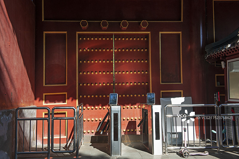 北京西城，景山公园。图片素材