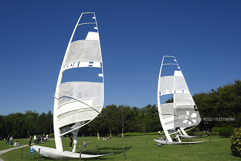 青岛奥林匹克雕塑文化园图片素材