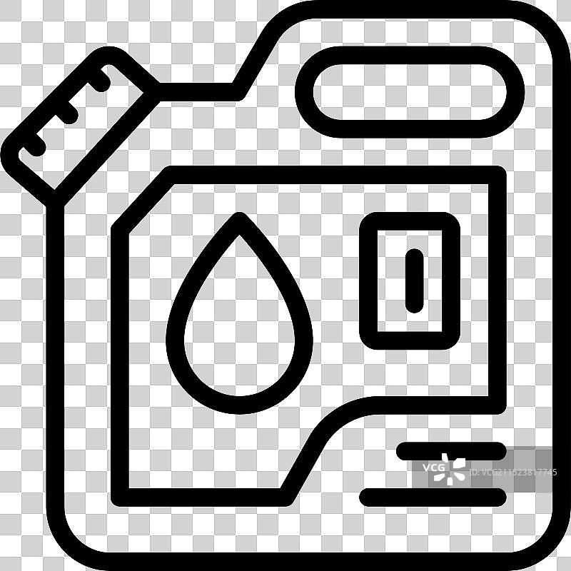 汽油罐图标图片素材