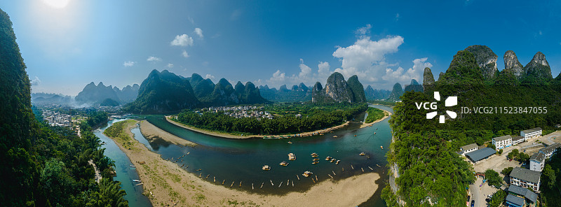 阳朔兴坪图片素材