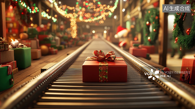 【AI数字艺术】西方圣诞节背景圣诞快乐圣诞树素材背景图片素材