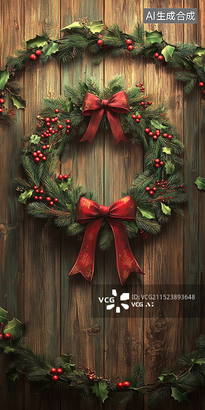 【AI数字艺术】西方圣诞节背景圣诞快乐圣诞树素材背景图片素材