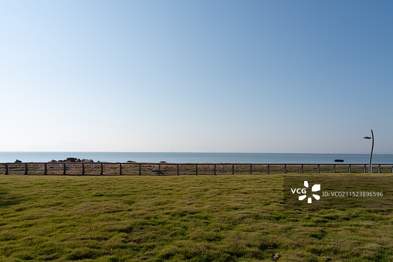 海边风景草地图片素材