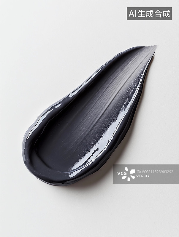 【AI数字艺术】涂抹化妆品护发素或面膜面霜图片素材