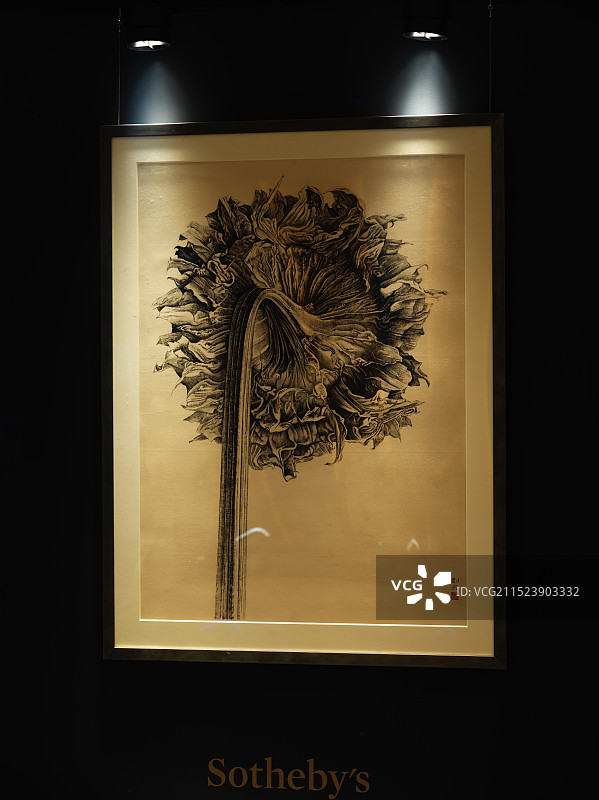 香港苏富比展览会场图片素材