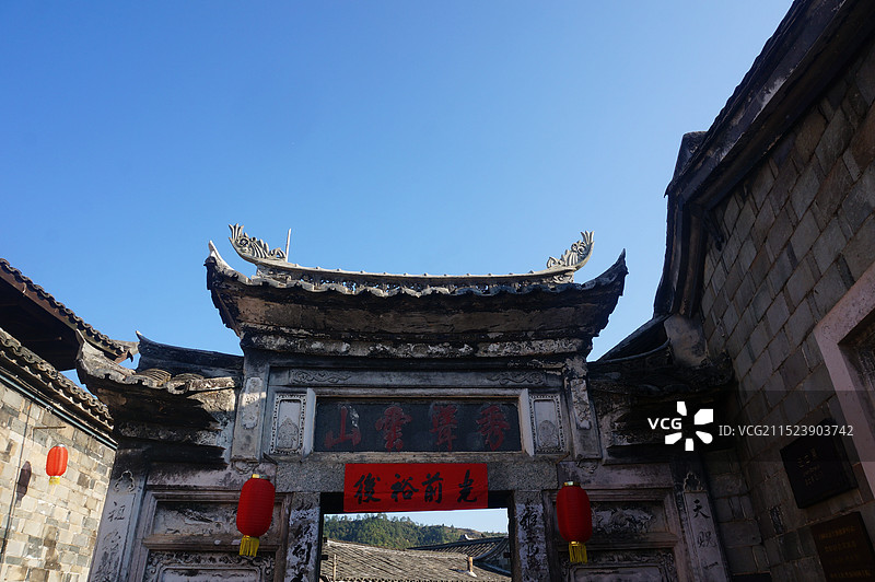 龙岩市连城培田古村落旅游区图片素材