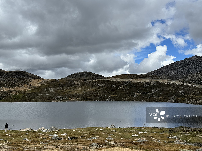 草原天空图片素材
