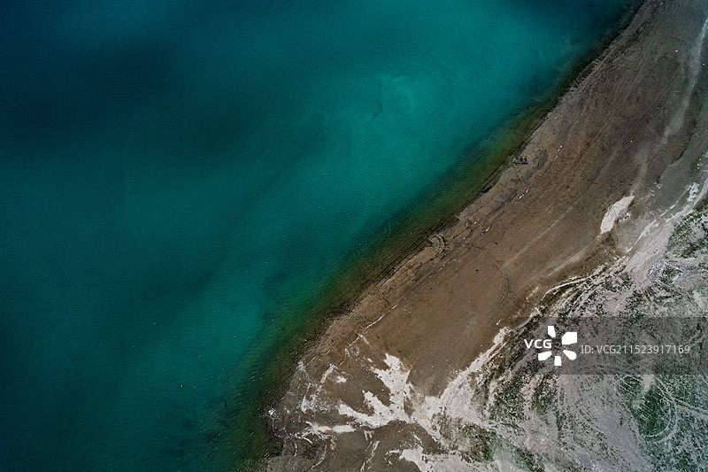 俯视角度下的特克斯河图片素材