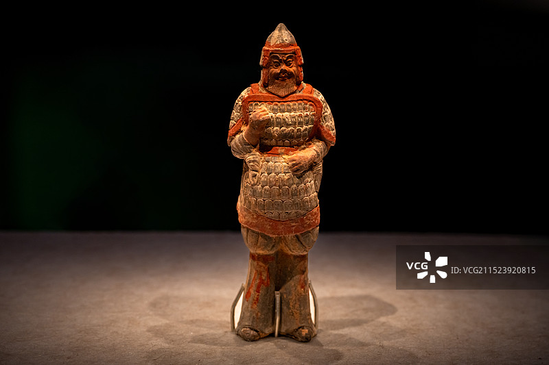 南京博物馆武士俑图片素材