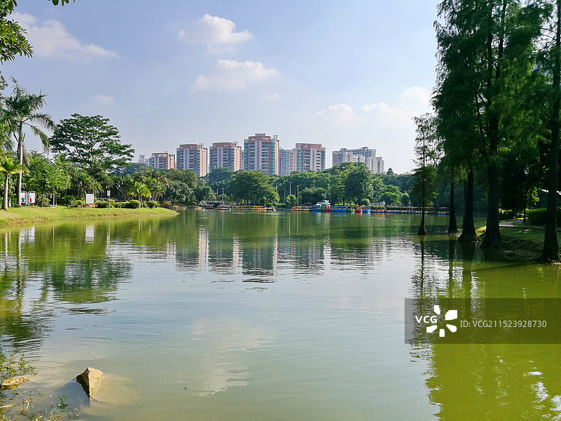 中国东莞常平铁路公园图片素材