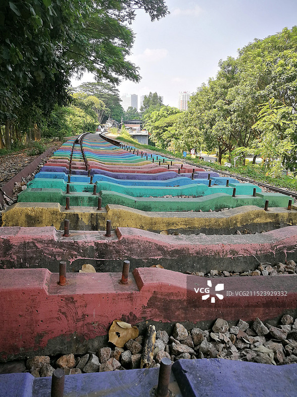 中国东莞常平铁路公园图片素材