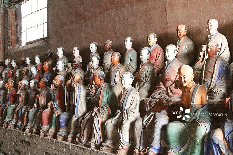 山西忻州五台佛光寺图片素材