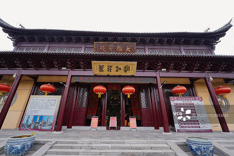 泰州高港区白马文化旅游区图片素材