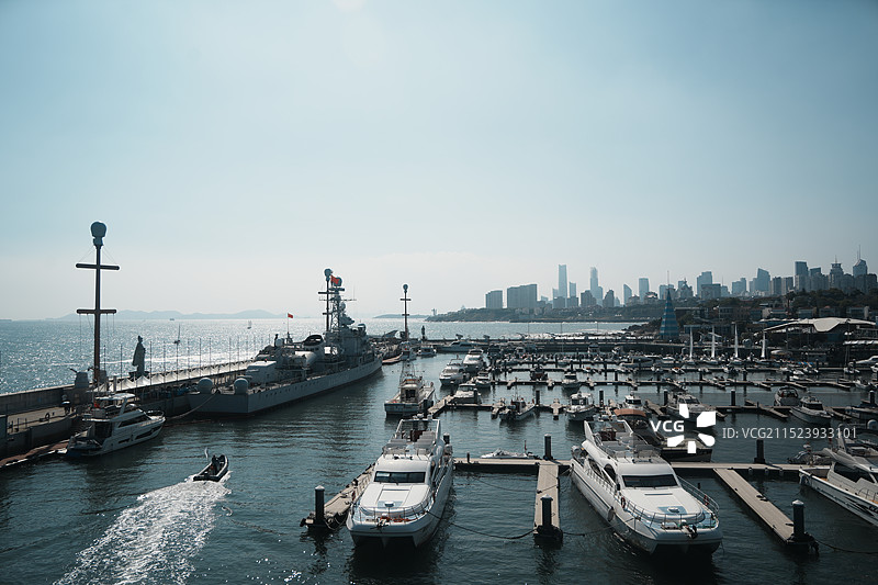 青岛银海国际游艇俱乐部图片素材