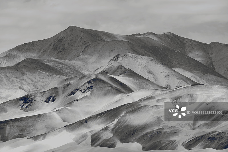 克孜勒苏柯尔克孜阿克陶县白沙山-白沙湖图片素材