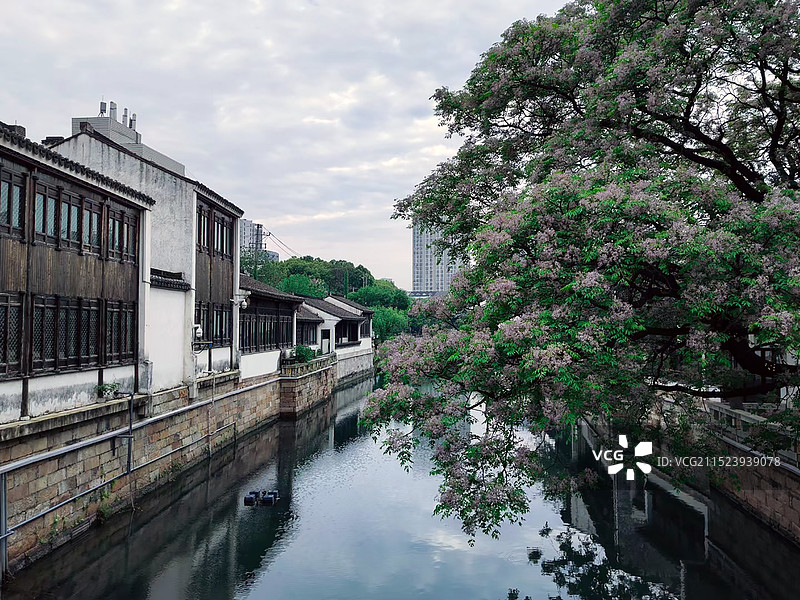苏州太仓市沙溪古镇景区图片素材