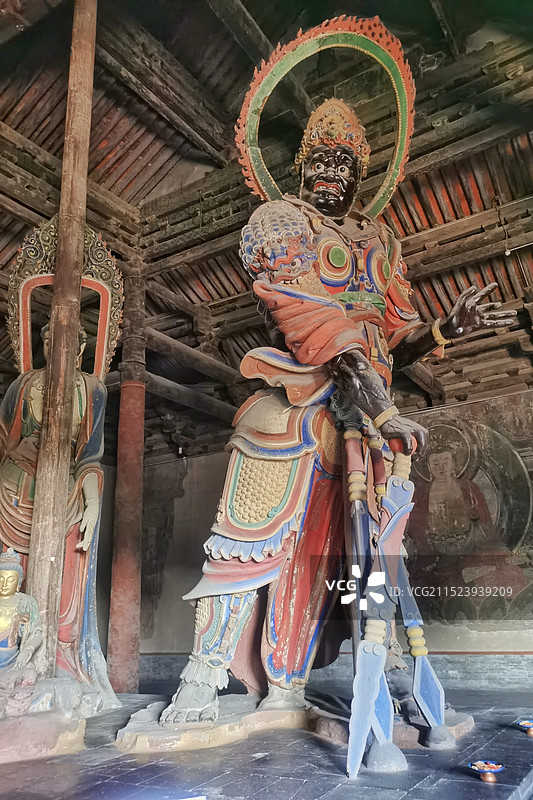 山西朔州崇福寺图片素材