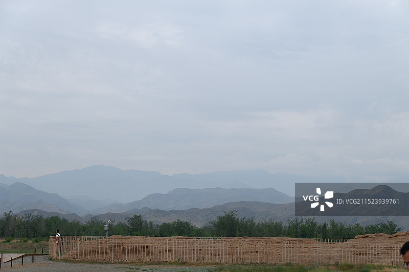 银川西夏王陵图片素材