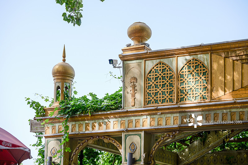 吐鲁番坎儿井民俗园图片素材