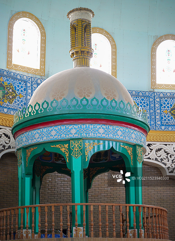 吐鲁番坎儿井民俗园图片素材