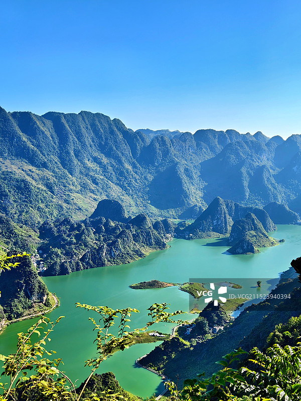 百色浩坤湖图片素材