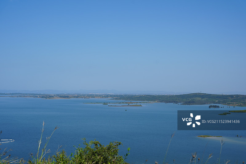 南水北调中线起点——丹江口水库图片素材