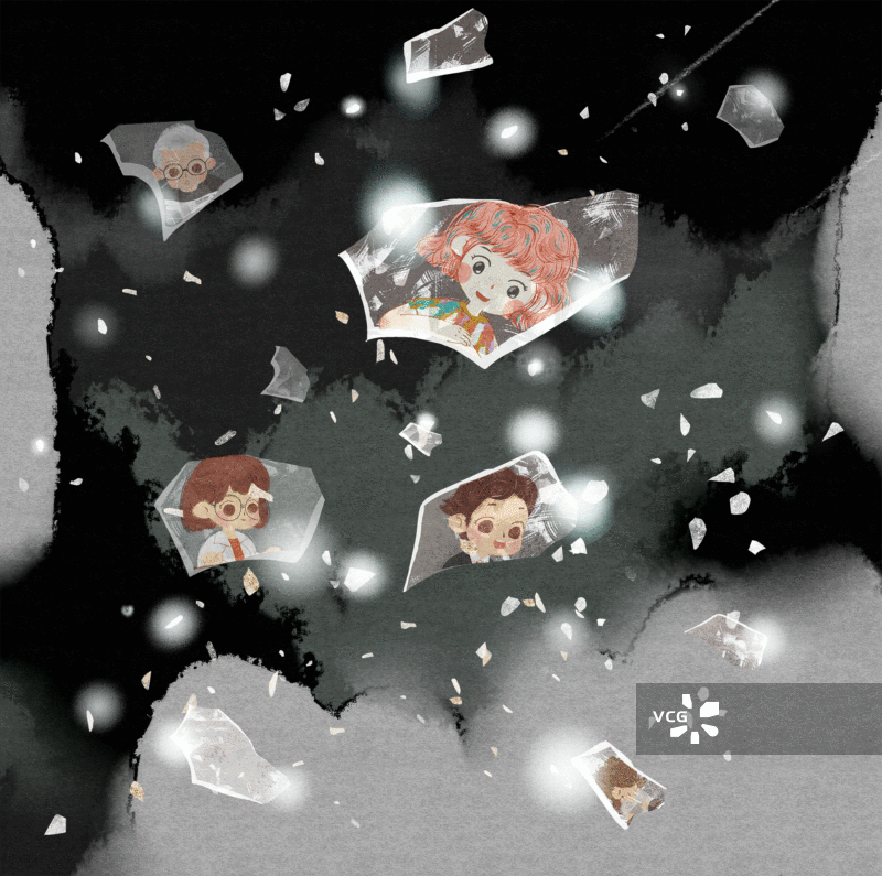 我是宇宙的化身之一插画GIF动图图片素材