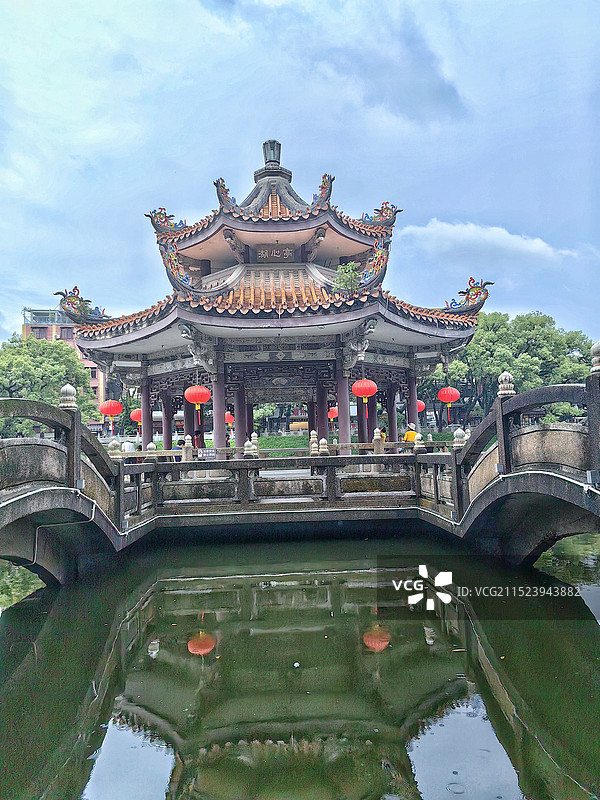 潮州市西湖公园旅游景区图片素材