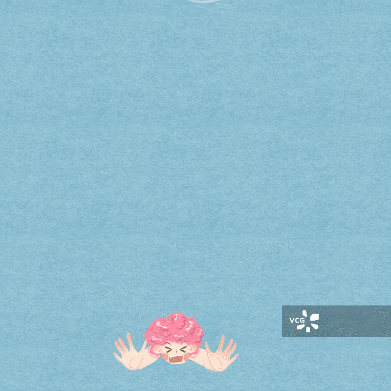 男性物质的烦恼插画GIF动图图片素材