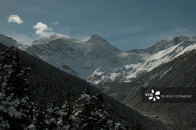 黄龙国家风景名胜区图片素材