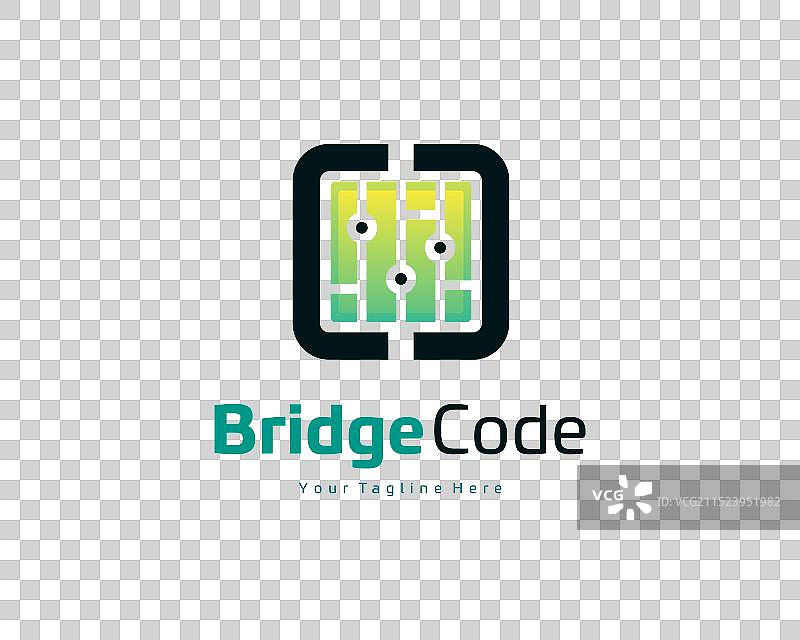 现代主机代码图标logo设计（抽象）图片素材