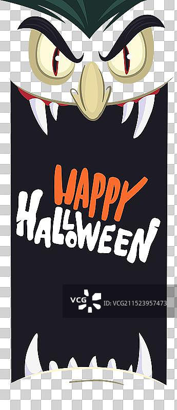 万圣节德古拉伯爵头像图片素材