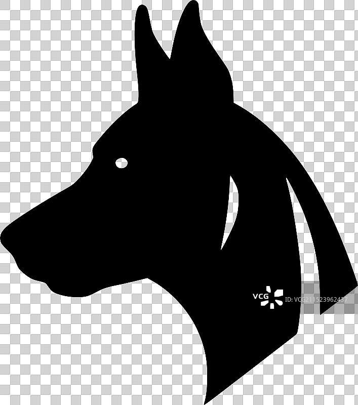 澳大利亚牧羊犬高质量Logo图片素材