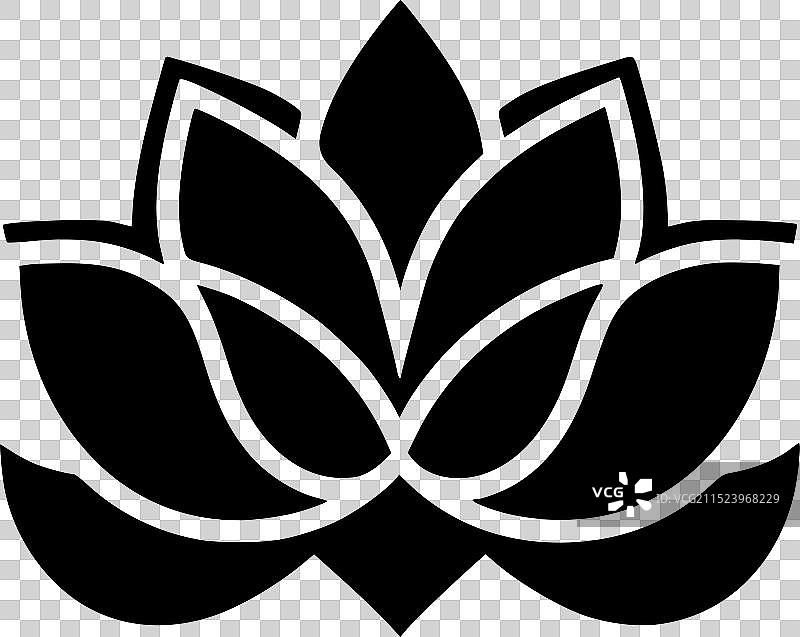 高品质莲花Logo图片素材