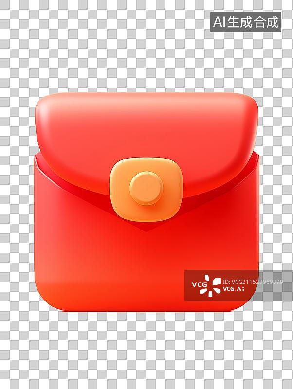 【AI数字艺术】中国春节红包元素图片素材