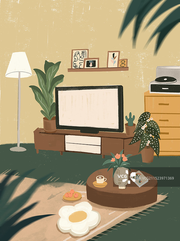 起居室图片素材