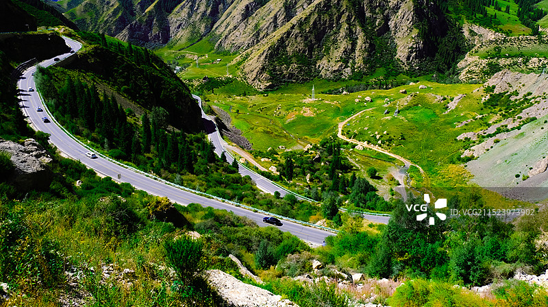新疆独库公路图片素材