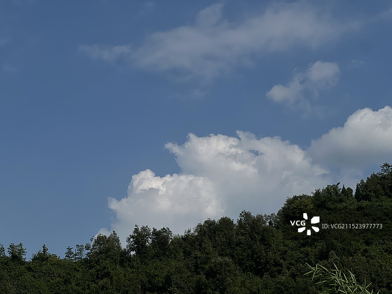 镇安县金台山风光图片素材