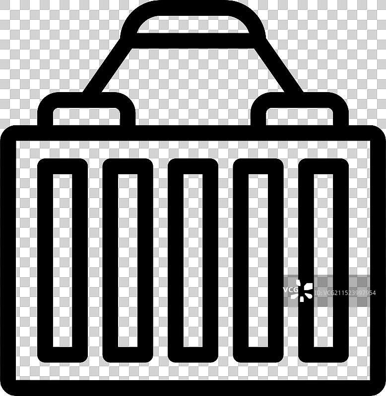 起重集装箱货运图片素材