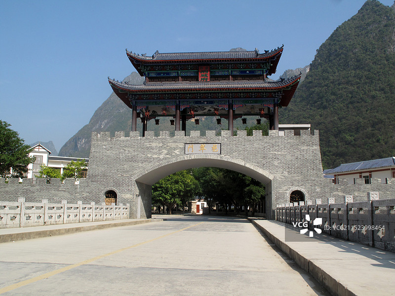 百色凌云县泗城州府景区图片素材