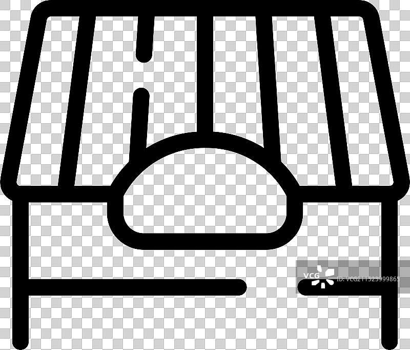 传统泥炉烤制新鲜面包图片素材