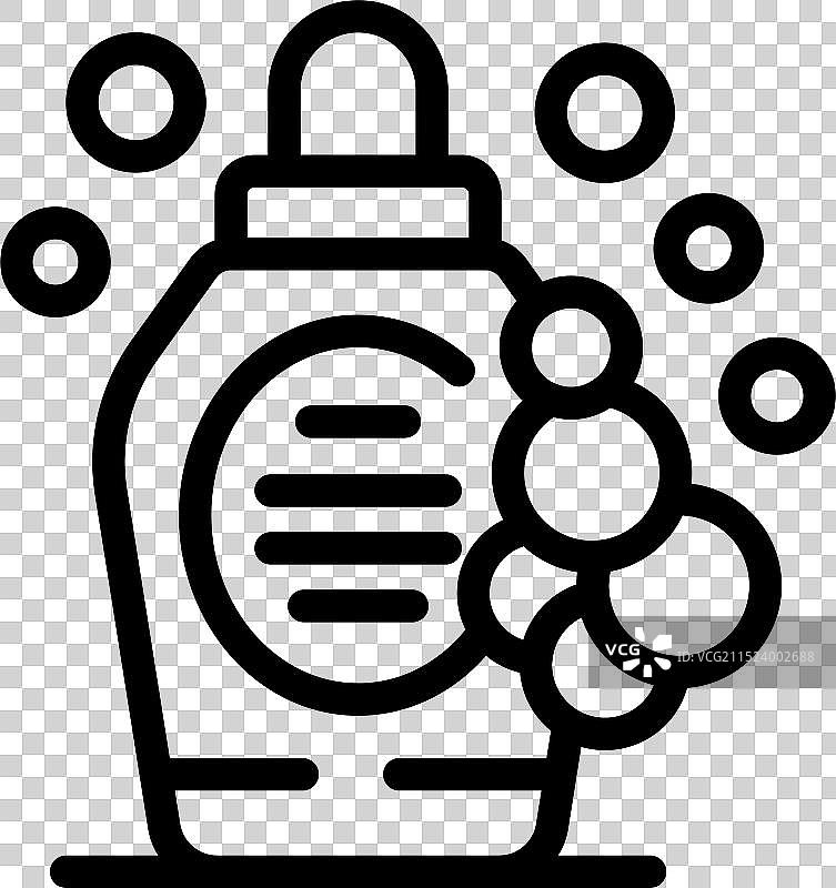 塑料清洁剂瓶制作肥皂图片素材