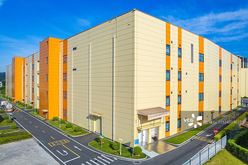 现代工厂 企业园区 产业园区图片素材